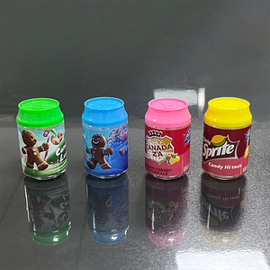 Pot en plastique miniature durable personnalisé de 100 ml avec couvercle à vis pour le stockage de bonbons, de gommes, de gâteaux, de collations et de biscuits - Product Image 4
