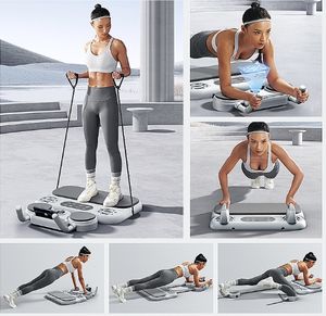 Scheda di allenamento Push-up 6 in 1 multi-funzionale muscoli toracici ruota addominale tavola di allenamento fitness a casa - Product Image 3