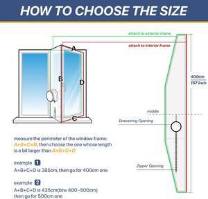 Climatiseur portable et sécheur 100 % étanche, facile à installer pour fenêtre à battant/auvent/ouverture en hauteur - Product Image 4