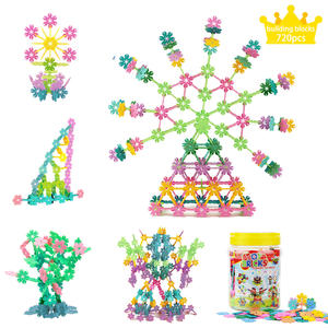 Jouets de construction, jouets STEM, 720 pièces, grande taille, blocs de construction créatifs et éducatifs - Product Image 2