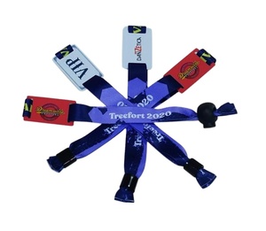 Tùy chỉnh 13.56Mhz 1K RFID <span class=keywords><strong>NFC</strong></span> F08 chip dây đeo cổ tay không thấm nước PVC Vinyl khách sạn sự kiện UHF 215 mã QR thanh toán đầy màu sắc - Product Image 5