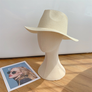 Unisex Chất Lượng Cao Bán Buôn Phụ Nữ Boater Người Đàn Ông Quý Ông <span class=keywords><strong>Hat</strong></span> Flat <span class=keywords><strong>Top</strong></span> Với Rơm Bãi Biển <span class=keywords><strong>Hat</strong></span> Vòng Mùa Hè Mặt Trời Panama <span class=keywords><strong>Hat</strong></span> - Product Image 6