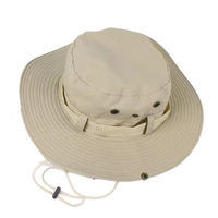 Chapeau Bob Large d'Extérieur 2025 en Promotion avec Cordon, Idéal pour le Camping, la Pêche, les Voyages et l'Alpinisme