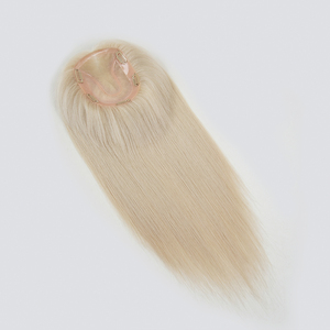 ท็อปเปอร์ผมแท้รัสเซีย 5.5*7 นิ้ว  แบบระบายอากาศได้ดี  ทำจากผ้าลูกไม้สวิส สำหรับผู้หญิงที่ผมบาง  ถักด้วยมือ  ผลิตตามสั่งจากโรงงาน - Product Image 6