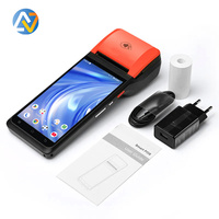 Noryox NB55 5.5 pouces Restaurant Machine de commande portable Imprimante intégrée Android 13 Pos avec terminal de caisse enregistreuse NFC