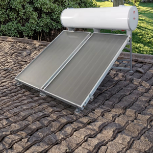 نظام تسخين المياه بالطاقة الشمسية مبطن بالمينا المتين، خيارات 200 لتر/300 لتر، مقاوم للتآكل وعمر افتراضي طويل - Product Image 1