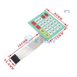 AI-KSEN अतिरिक्त बड़ा 4 41 43 44 5 मैट्रिक्स कीबोर्ड माइक्रोकंट्रोलर बाहरी विस्तार झिल्ली - Product Image 6