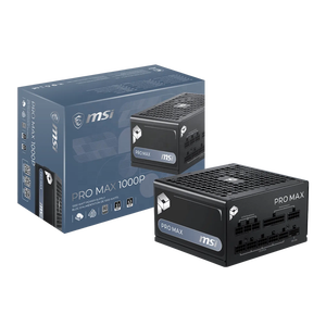 พาวเวอร์ซัพพลายสำหรับเล่นเกม รุ่นใหม่ PRO 1000P 1000W 80+ Platinum PSU PCIe 5.1 ATX 3.1 Native 12V-2x6 แบบ Full Modular สำหรับเดสก์ท็อป 80 PLUS P ปี 2026 - Product Image 1
