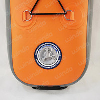 Point de goutte personnalisé 90x30x15cm, bouée gonflable de couleur Orange, flotteur de pêche à la mouche