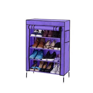 China Supplier OEM Rack Shoe 50 Pairs Living Room Furniture Fabric Shoes Racks Cabinet