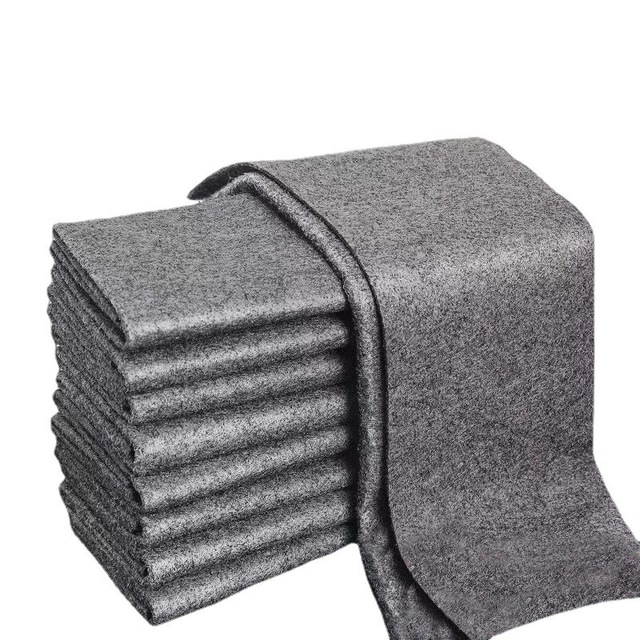 South Korean Microfiber Cleaning Cloth Magic Glass Cloth Wipe Non-Shedding No Water Marks Amazing Island Fiber Towel Free