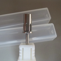 Nouvelles mini-embouts de ponceuse à ongles électriques en acier inoxydable, mandrin de ponçage, petit et grand mandrin de ponçage, mini-bande de ponçage pour ongles