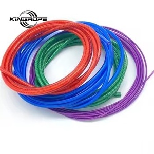 <span class=keywords><strong>Alambre</strong></span> de Pesca de Acero <span class=keywords><strong>Galvanizado</strong></span> Recubierto de <span class=keywords><strong>PVC</strong></span> 7x7, 0.4mm 0.6mm 0.8mm 1.0mm 1.2mm, Resistente a la Corrosión y a las Mordidas - Product Image 5