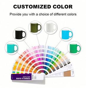 แก้วเซรามิคแบบพกพาสำหรับเดินทาง ลายพิมพ์สองลาย แบบเรียบ ผลิตในจีน พร้อมเคลือบเซรามิคด้านใน - Product Image 6