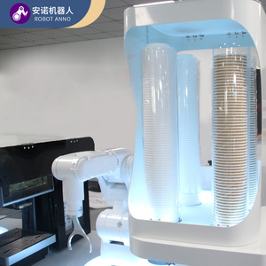 Robot macchina da caffè 6 assi braccio Robot Barista distributore automatico di intelligenza artificiale per la vendita - Product Image 3