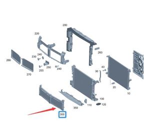OEM 2478803202 Condotto d'Aria Inferiore per Mercedes <span class=keywords><strong>CLB</strong></span> X247 - Product Image 2