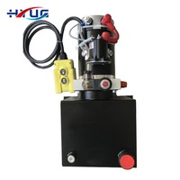 Kit de remorque à benne hydraulique, course de 820-1150mm avec bloc d'alimentation hydraulique