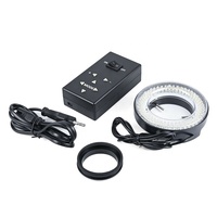 Penjualan terlaris Harga terbaik arah LED-144TL mikroskop dapat diatur lampu cincin Led dengan adaptor untuk mikroskop Stereo