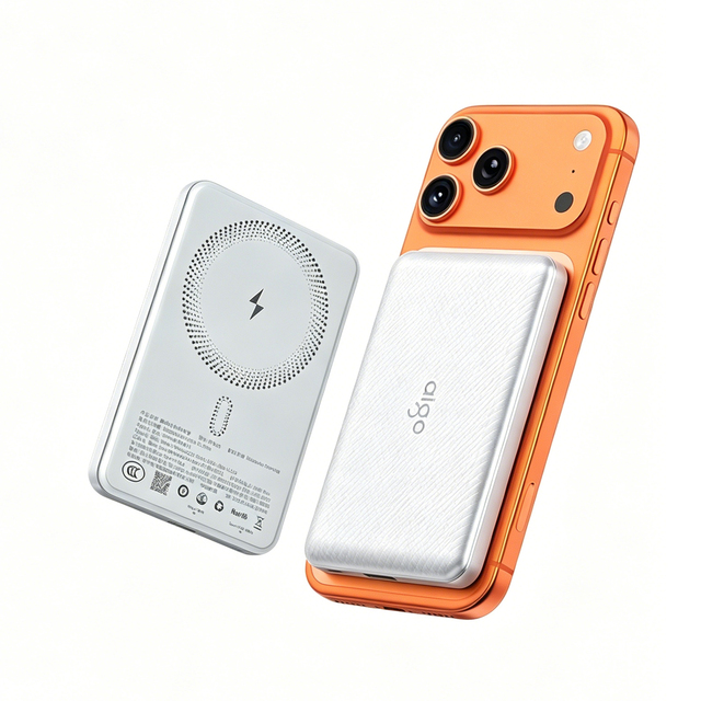 10000mAh Ultra Thin Magnetic Power Bank Portable Charger PD 20W Pocket Size Airplane Approved for Business Travel 2026 New OEM