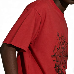 <span class=keywords><strong>T</strong></span>-<span class=keywords><strong>shirt</strong></span> unisexe Spader 1-1 décontracté d'é<span class=keywords><strong>t</strong></span>é respirant coupe classique en tissu tricoté doux et écologique, vente en gros à prix abordable avec logo - Product Image 6