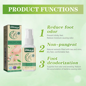 Fórmula suave South Moon que mejora profundamente la sequedad Peeling elimina los olores <span class=keywords><strong>Spray</strong></span> <span class=keywords><strong>antitranspirante</strong></span> y desodorante <span class=keywords><strong>para</strong></span> <span class=keywords><strong>pies</strong></span> - Product Image 3