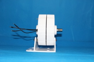 เครื่องกำเนิดไฟฟ้าพลังงานลมแบบกังหันลม รุ่น Base M-300W 400W ทำจากอะลูมิเนียมและแม่เหล็ก ประสิทธิภาพสูง เสียงรบกวนต่ำ สำหรับเครื่องกำเนิดไฟฟ้าพลังงานลมและน้ำ รุ่น M Wind Mill - Product Image 2
