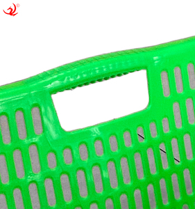 560*395*198mm ev özelleştirilmiş renk örgü plastik güçlü dikdörtgen elekler ve süzgeçler pirinç mutfak için yıkama - Product Image 4
