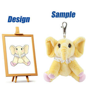 دمى قطيفة كرتونية مخصصة، حيوانات محشوة إبداعية، لعبة قطيفة للهدايا في العطلات - Product Image 3