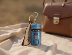 กระเป๋าใส่ลิปสติกทรงกลม ประดับลูกปัดแฟชั่น ใช้ได้ทุกฤดูกาล - Product Image 2