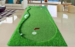 SER カスタム ミニゴルフコース ポータブル パッティンググリーン シミュレーター 屋内/屋外 ゴルフ練習補助器具 - Product Image 5