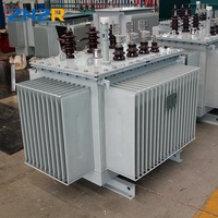 Transformateurs immergés dans l'huile, transformateur de puissance ONAN, refroidissement Dyn11, groupe vectoriel 220V 415V 300KVA 500KVA 750KVA 1000KVA 1250KVA.