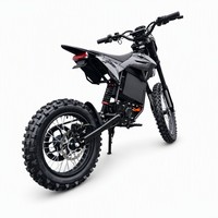 Moto tout-terrain électrique F18 à transmission intermédiaire et suspension intégrale pour adultes