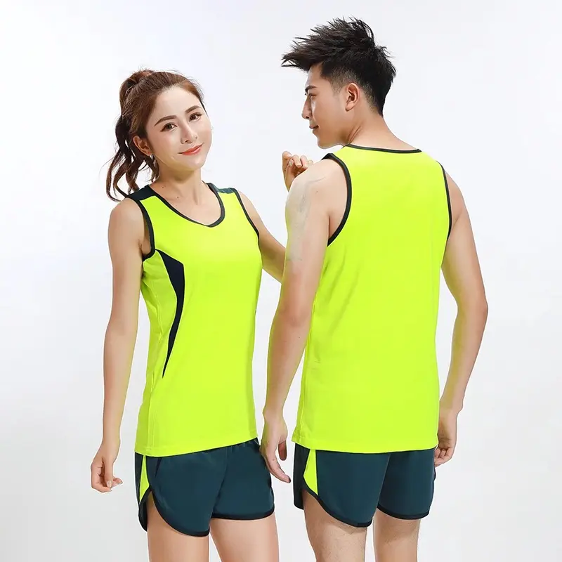 2024 bán buôn tùy chỉnh in logo chạy SINGLET thăng hoa 120 gam Khô nhanh vải chạy Tank Top