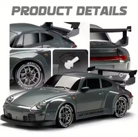 Voiture RC miniature WGNRC Y914 1/24, simulation de voiture de course électrique télécommandée à quatre roues motrices, jouet de course sportive miniature RC