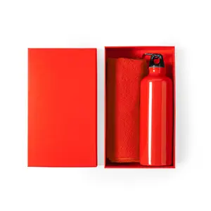 Offre Spéciale LOGO PERSONNALISÉ PROMOTIONNEL DE VENTE EN GROS ENSEMBLE CADEAU 750 <span class=keywords><strong>ML</strong></span> BOUTEILLE D'EAU et ENSEMBLE DE SERVIETTE pour GYM et CADEAUX EXTÉRIEURS - Product Image 3
