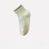 Yoga cheville chaussettes pour adultes Spandex/coton tricoté antibactérien antidérapant manchette bas automne professionnel Fitness sport danse