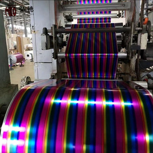 ฟิล์มอลูมิเนียมสีฮิโรโตคุ ขนาดกว้าง 500-2300 มม. วัสดุ Vmpetpe สำหรับผ้าคอมโพสิต ผ้าไม่ทอ ผ้าทอ ฟิล์มกันกระแทกแบบมุก - Product Image 3