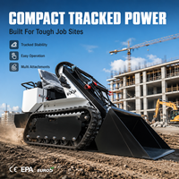 Offre Spéciale NOUVEAU Chargeur Compact sur Chenilles Diesel Kubota CE EPA EURO5 Mini Chargeuse Compacte sur Chenilles pour Travaux de Terrassement et de Construction Exigeants