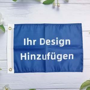 Drapeaux de bateau personnalisés 3 pièces 12x18 pouces/30x45cm, petits drapeaux personnalisables pour bateau, double face, fabrication Bagetu, drapeaux nautiques personnalisables - Product Image 6