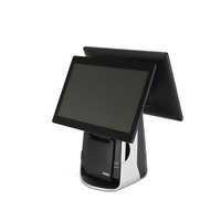 CITAQ-Terminal POS todo en uno T80P Android, pantalla táctil Dual de 15,6 ", para restaurante, caja registradora, Catering, impresora térmica