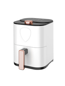 Freidora de aire de 5L para el hogar, gran capacidad, inteligente, multifunción, completamente automático, perilla de horno eléctrico, Control sin humo de aceite - Product Image 6