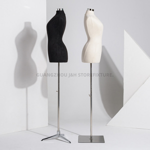 Manichino Mezzo Busto Personalizzato per Designer di Moda, Manichino Femminile Curvy con Supporto per Esporre Abiti, Basso MOQ - Product Image 2