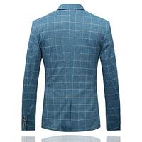 Tuxedo setelan jas pria, Blazer potongan 3 potong kancing desain baru