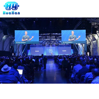 Écran LED interactif P4.81 extérieur 4m x 3m pour publicité à Dubaï, service frontal