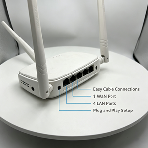 ซินซูฮัง ใช้เราเตอร์ <span class=keywords><strong>Tenda</strong></span> N318 300Mbps 2.4GHz <span class=keywords><strong>WiFi</strong></span>, เสาอากาศ 3 ต้น, รีพีทเตอร์ WISP, ทะลุกำแพงได้ เหมาะสำหรับอพาร์ทเม้นท์ - Product Image 6