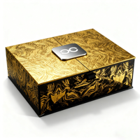Emballage de livre de luxe personnalisé, boîte en carton haut de gamme à double porte, bougies, flacon de parfum, laminage magnétique mat, recyclable