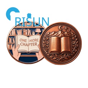 <span class=keywords><strong>Moneda</strong></span> Conmemorativa <span class=keywords><strong>de</strong></span> Metal para Amantes <span class=keywords><strong>de</strong></span> la Lectura, Regalo para Lectores, <span class=keywords><strong>Moneda</strong></span> <span class=keywords><strong>de</strong></span> Desafío 'Vamos a Dormir, ¡Un Capítulo Más!' - Product Image 4