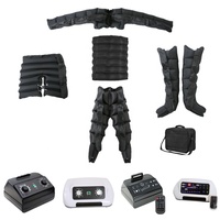 Meilleur masseur de pieds à compression à six modes, masseur de jambes à compression d'air pour la récupération des blessures et l'entraînement sportif