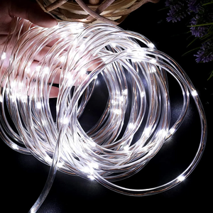 <span class=keywords><strong>Tube</strong></span> étanche Fil de cuivre Fée Corde <span class=keywords><strong>Guirlande</strong></span> Lumineuse10m 100 Leds Solaire <span class=keywords><strong>Led</strong></span> <span class=keywords><strong>Tube</strong></span> Lumière - Product Image 6