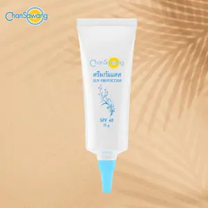 Güneş koruyucu SPF 40 renkli Mineral güneş koruyucu yüz yağı için ücretsiz beyazlatıcı güneş kremi krem özel etiket cilt bakımı tayland